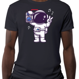 Astronauta Ouvindo Rádio 2