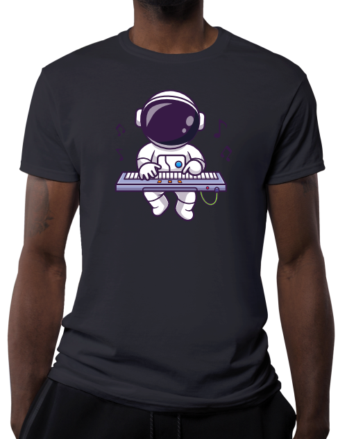 Astronauta Tocando Teclado