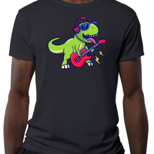 Dinossauro Tocando Baixo