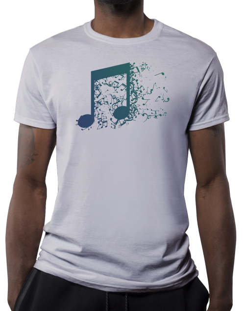 Símbolos Musicais Degradê