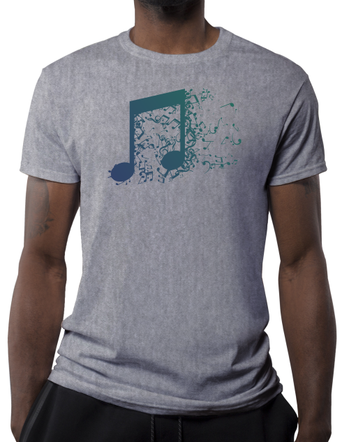 Símbolos Musicais Degradê - Imagem 2