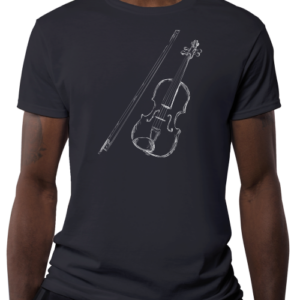 Violino Desenhado a Mão
