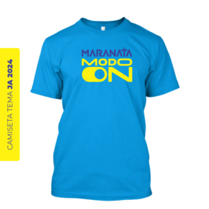 Camiseta Tema Jovem Adventista 2024 - Maranata Modo ON